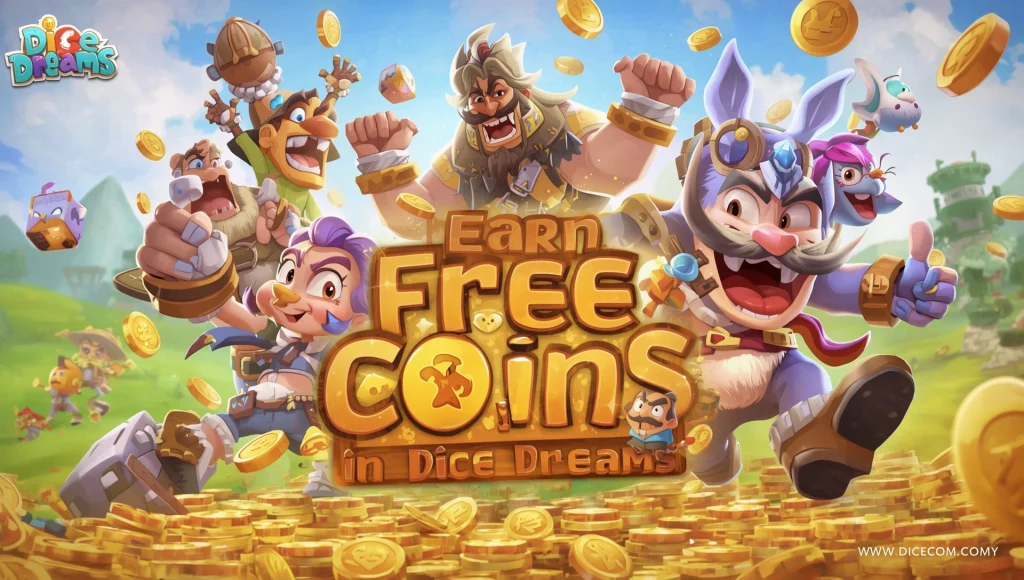 Earn Free Coins in Dice Dreams Without Spending a Dime